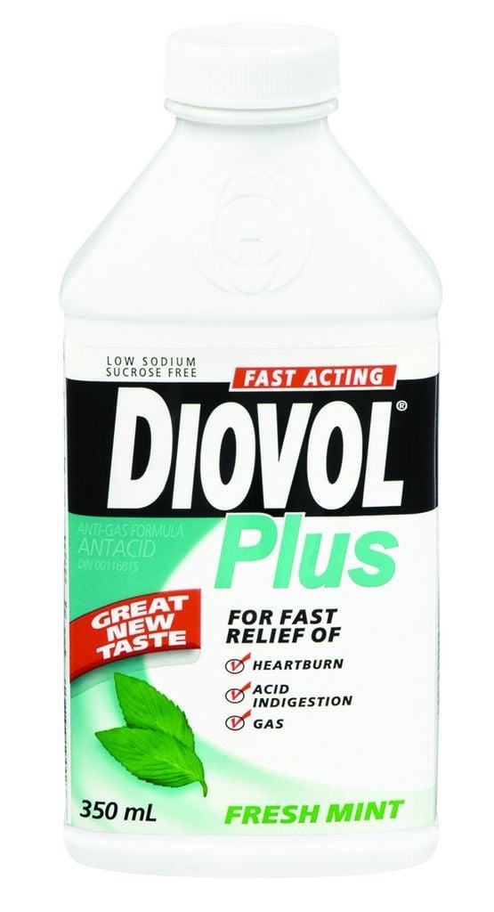 Diovol Plus Fresh Mint Antacid Liquid - CTC Health