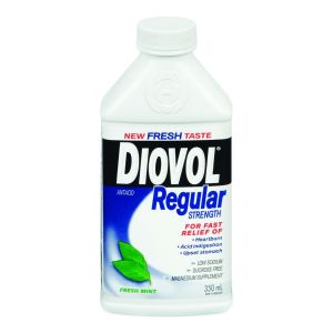 Diovol Regular Strength Liquid Antacids and Digestive Support