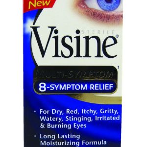Visine Multi-symptom 8-symptom Relief Eye Drops Eye Preparations
