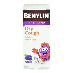 Benylin Dm Childrens Cough Syrup 100ml Cough and Cold