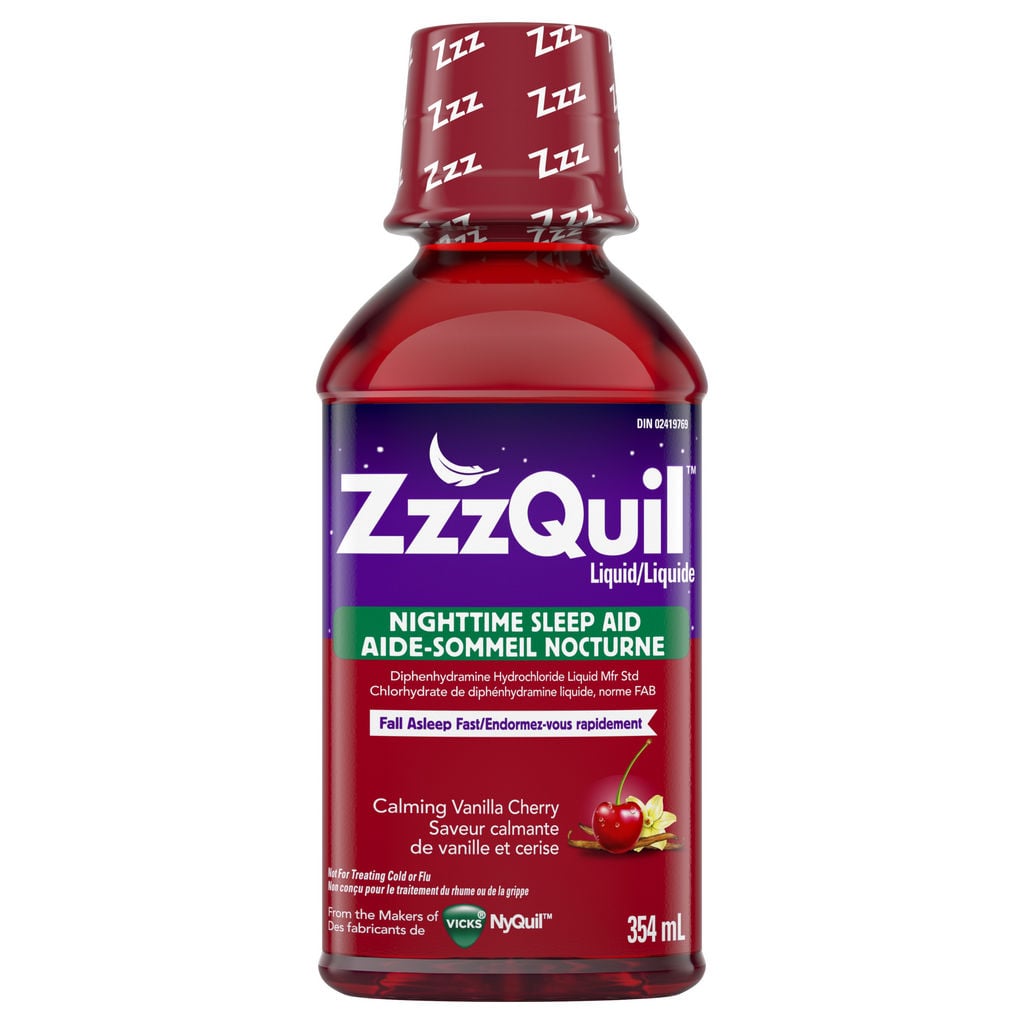 Vicks Zzzquil Vanilla Cherry