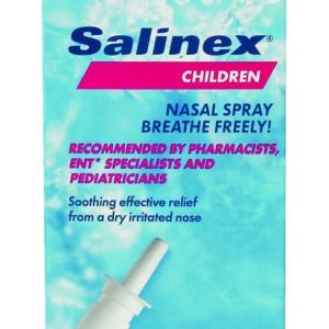 Salinex Nasal Spray, Saline Solution For Children 2+ Years 30.0 Ml Nasal Rinses, Sprays and Strips