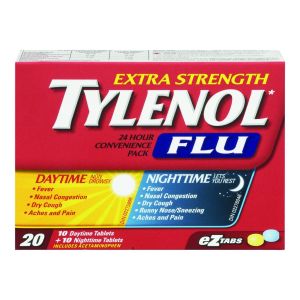 Tylenol Flu Extra Strength Day + Night EZ Tabs