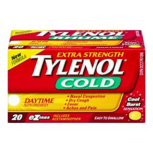 Tylenol Cold Extra Strength Daytime Ez Tabs