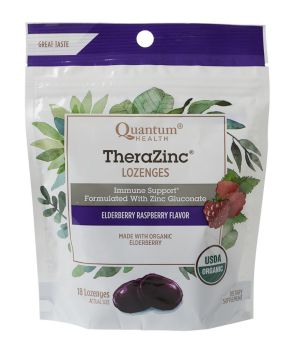 Quantum Organic Therazinc Elderberry Lozeng