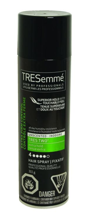 Tresemme Tresemm Hairspray Tres Two Unscented Extra Hold 311g 311.0 G