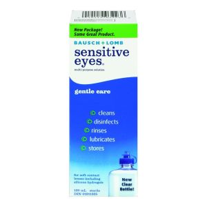 Bausch & Lomb Sensitive Eyes Multi-Purpose Solution – 120ml Eye Preparations