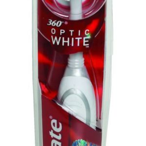 Colgate Colgate 360 Battery Toothbrush Optic White Soft 1.0 Count Oral Hygiene