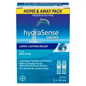Hydrasense Dry Eye Drops Twin Pack