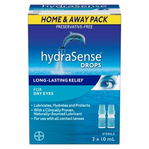 Hydrasense Dry Eye Drops Twin Pack Eye Preparations