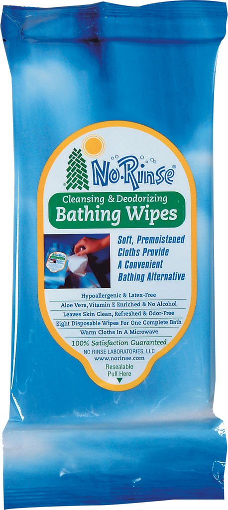 No Rinse Cleansing & Deodorizing Bathing Wipes – 8.0 Ea Hand And Body Soap