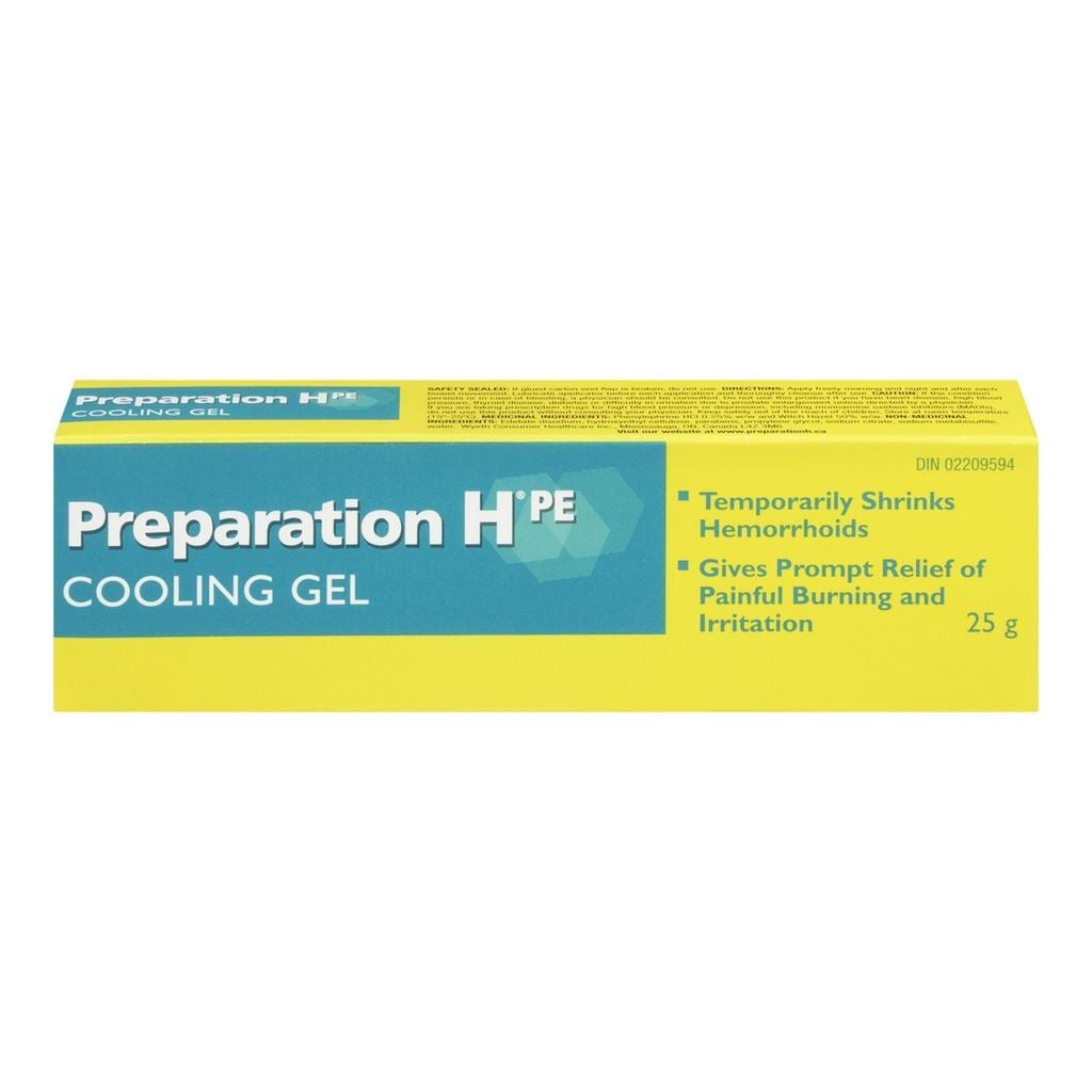 Preparationh Preparation H Pe Gel (25 G) With Phenylephrine & Witch Hazel, Cooling Hemorrhoid Relief