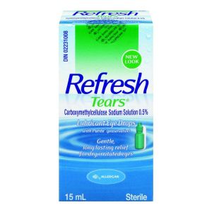 Refresh Tears Lubricant Eye Drops Eye Preparations