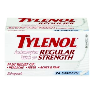 Tylenol Regular Strength Pain Relief Acetaminophen 325mg 24.0 Ea