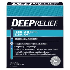 Deep Relief Deep Relief Extra Strength Ice Cold Patch 6.0 Count Topical