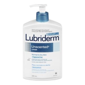 Lubriderm Unscented Moisture Lotion Skin Care