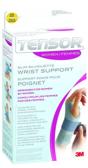 Tensor Women Slim Silhouette Wrist Support For Left Wrist