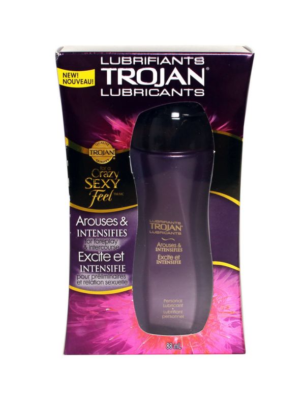 Trojan Arouse And Intense Personal Lubricant 88.0 Ml Condoms and Contraceptives