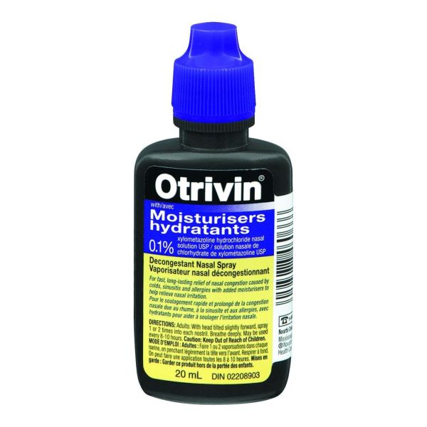 Otrivin Cold & Allergy Relief Nasal Spray With Moisturisers Nasal Rinses, Sprays and Strips