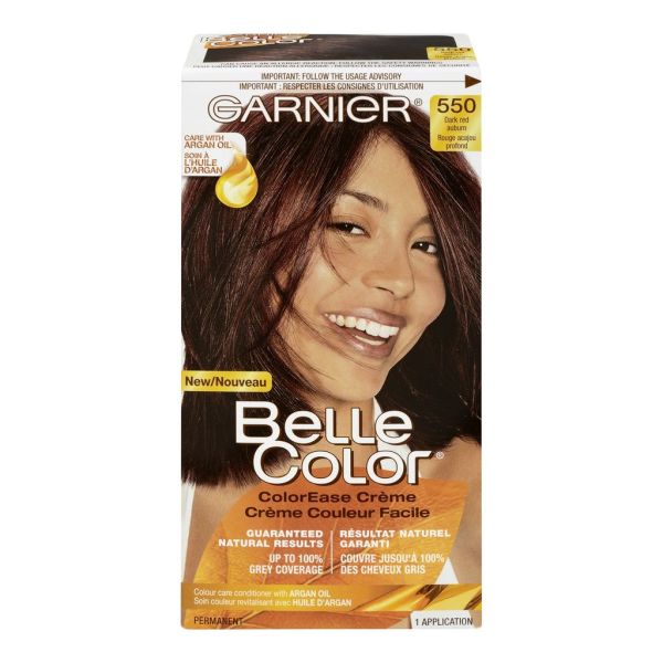 Garnier Belle Colour Hair Colour – Dark Red Auburn 550 Hair Colour Treatments