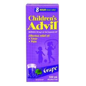 Children’s Advil Suspension Grape 100ml Analgesics