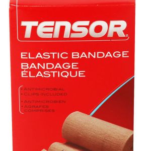 Tensor Elastic Bandage 4 In Tan Elastic/Sports