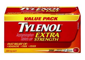 Tylenol Extra Strength 500mg Eztabs,
