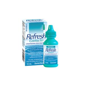 Refresh Contacts Lubricating Eye Drops Eye Preparations