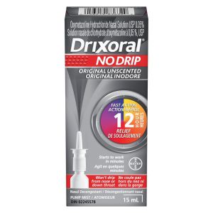 Drixoral No Drip Original Nasal Rinses, Sprays and Strips