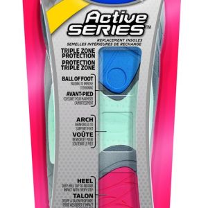 Dr. Scholl’s Dr. Scholl’s Active Series Replacement Insoles Women’s Size 8 1/2-11 Foot