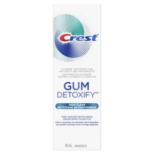 Crest Crest Gum Detoxify Deep Clean Toothpaste, 90 Ml 90.0 ML Oral Hygiene