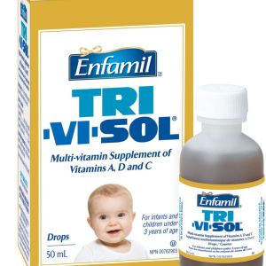 Enfamil Tri-vi-sol Liquid Multi-vitamin Supplement Of Vitamins A, D, C Vitamins And Minerals