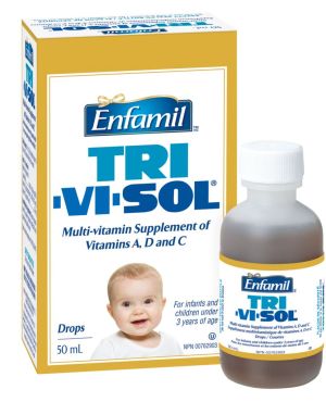 Enfamil Tri-vi-sol Liquid Multi-vitamin Supplement Of Vitamins A, D, C