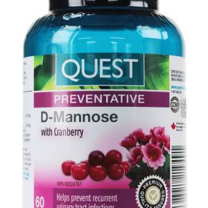 Quest D-mannose With Cranberry Vitamins And Minerals