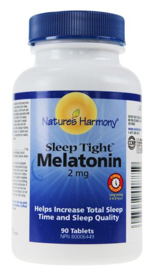 Nature's Harmony Sleep Tight Timed Release Melatonin