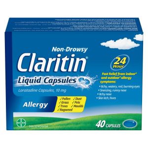 Claritin Liquid Capsules 10mg Cough and Cold