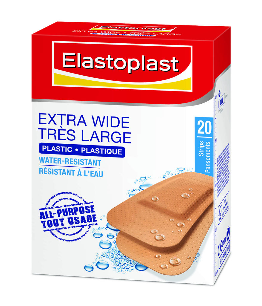 Elastoplast Plastic Extra Wide Bandages