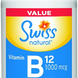 Swiss Natural Vitamin B12 Tablet, 1000 Mcg Vitamins & Herbals