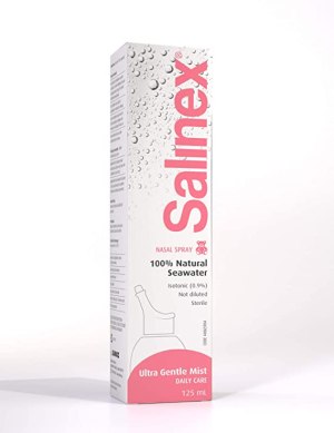 Salinex Daily Nasal Spray, Seawater Ultra Gentle 125.0 Ml