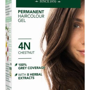 Herbatint N Series Natural Herb Based Hair Colour Permanent – 4N Chestnut – Brown Brunette Hair Care