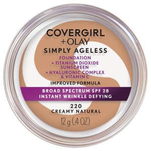 Covergirl & Olay Simply Ageless Foundation Cosmetics