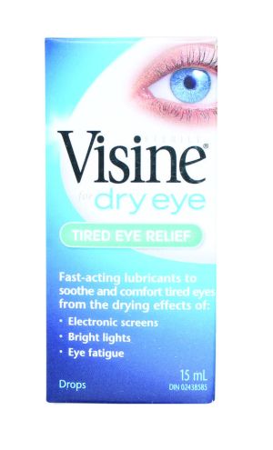 Visine Tired Eye Relief Eye Drops