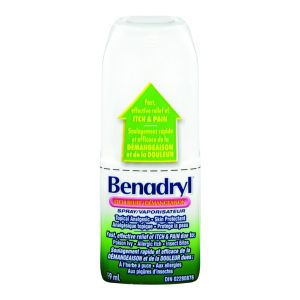 Benadryl Non-stinging Itch Relief Spray, 59 Ml Antihistamines