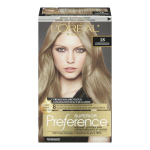 Loreal Preference Medium Ash Blonde 18