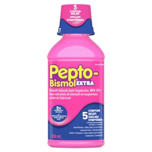 Pepto Bismol Liquid Extra Strength For Nausea, Heartburn, Indigestion, Upset Stomach, And Diarrhea Relief