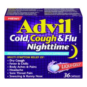 Advil Cold, Cough And Flu Nighttime Cough and Cold