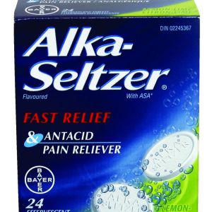Bayer Healthcare Consumer Care Alka-seltzer Lemon-lime Tablets Antacids and Digestive Support