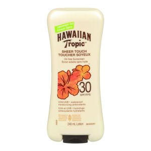 Hawaiian Tropic Sheer Touch Lotion Aƒ Cran Solaire Fps 30, 240 Ml