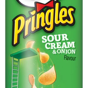 Pringlesmd â Croustilles, Saveur CrÃ¨me Sure Et Oignons, 168 G Snacks