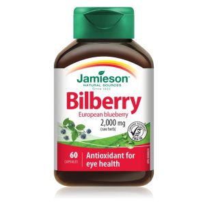 Jamieson Laboratories Jamieson Bilberry (european Blueberry) Herbal And Natural